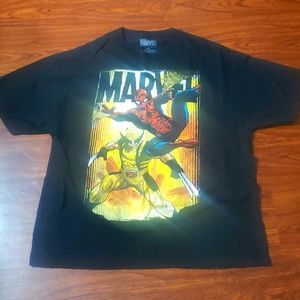 Spiderman/Wolverine T shirt